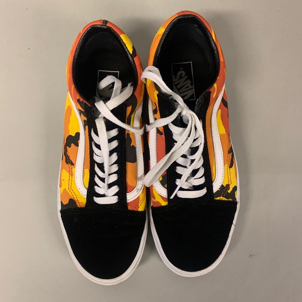 Pop Camo Vans.